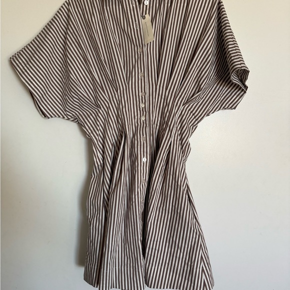 Anthropologie Tobie Mini Shirt Dress by Exquise - Picture 3 of 6